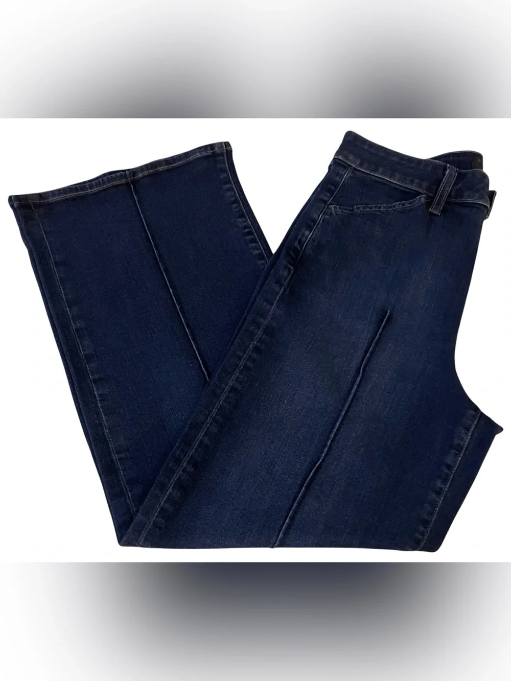 PAIGE Anessa Wide Leg Jeans, Size 28 - Picture 6 of 14